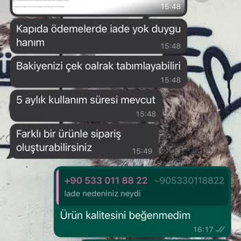 Tuba Butik İade Mağduriyeti Müşteri Temsilcisine Ulaşılamıyor