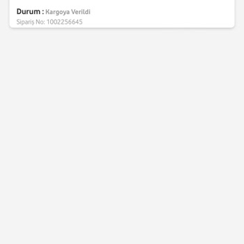 Vodafone Aldığım Cihaz Kargoya Verildi Yazıyor Ürün Gelmedi