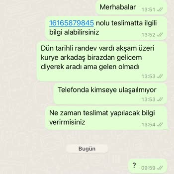 Dijital Kurye Ulaşamıyorum Teslimat Sorunu