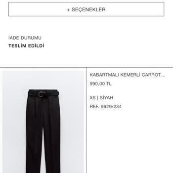 Zara İade Ödemesi Yapılmıyor!