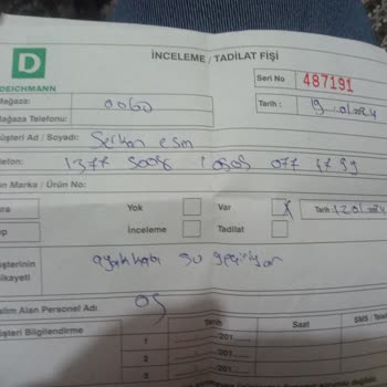 Deichmann Su Ve Soğuk Geçirmez Yazan Ürünün Su Ve Soğuk Geçirmesi