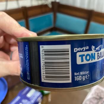 BİM Markası Derya Ton Balığının İçinden Çıkan Sert Kemik Parçası