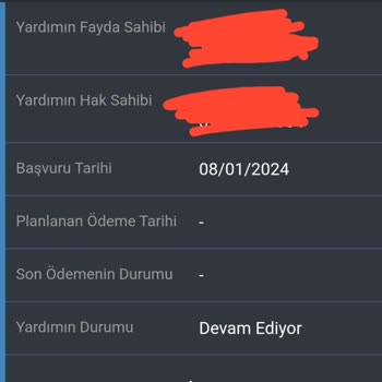 E-Devlet (Turkiye.gov.tr) Doğalgaz Yardımı Sorunu