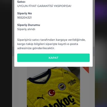 Shopier Yk Spor Paramın İadesini İstiyorum