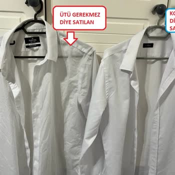 Tudors Gömlek Ütüsüz Kullanım Vaadiyle Aldığım Gömlek Buruştu!