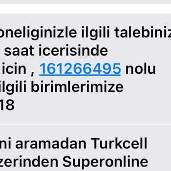 Superonline Teknik Servis Sorunu