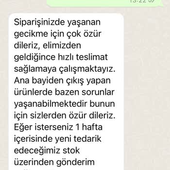 Aryagross Gönderilmeyen Ürün