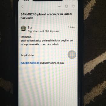 Sigortam.net İptal Ettiğim Poliçenin Parasını Kartımdan Çekiyor