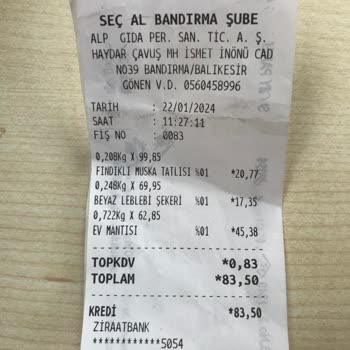 Seç-Al S** A* Bandırma Şubede Hatalı Ürün Bildirimine Verilen Mantıksız Cevap