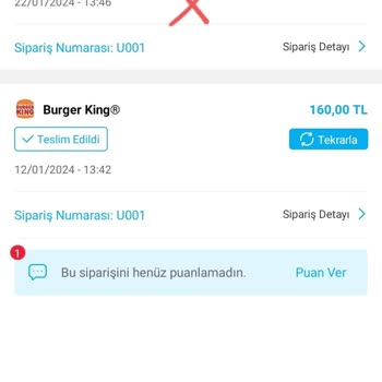 Burger King Ve Uygulaması Tıkla Gelsin Mağdur Ediyor