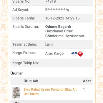 Nare Giyim! Yapılan Alışverişi Ve Ücret İadenizi Alamadığınız Nare!