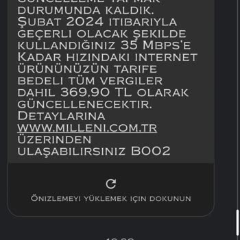 Millenicom İptal Edilmeyen Abonelik
