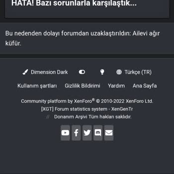 Donanım Arşivi Donanım Arşiv Forum Küfür Etmediğim Halde Ban Yedim