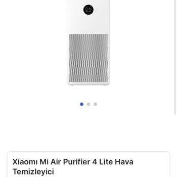Xiaomi 4 Lite Hava Temizleyici