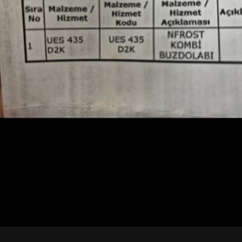 Uğur Soğutma Buzdolabı Lastik Değişimi