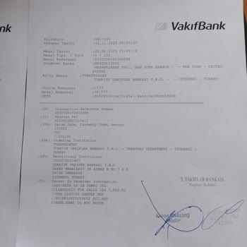 VakıfBank Yurt Dışından Gelen Paranın Yanlış Bankaya İade Edilmesi