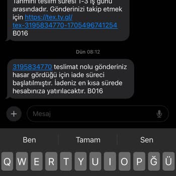Trendyol Express Kargoda Hasarlanan Şampuan Ve Mağduriyet