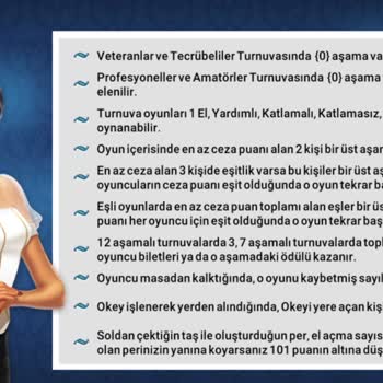 101 Okey Plus Oyun Ekranı Hatası