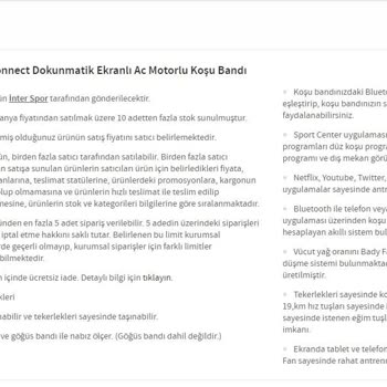 InterSpor Yanıltıcı Bilgiler ve Pişmanlıkla Sonuçlanan Alışveriş