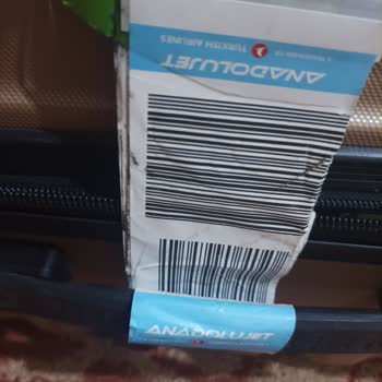 Anadolu Jet THY Dış Hatlar Uçuşu Valiz Kırılması