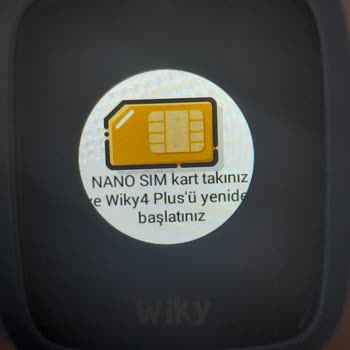 Yeni Alınan Wiky4 Plus Saatin Sim Kart Sorunu