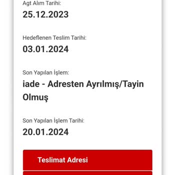 AGT Kurye (aynigunteslim.com) AGT Kargaya Ulaşmak Mümkün Değil