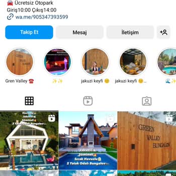 Green Valley Bungalov Rezervasyon Sıkıntısı