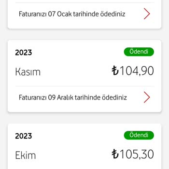 Vodafone Tarife Ücreti Yüksekliği