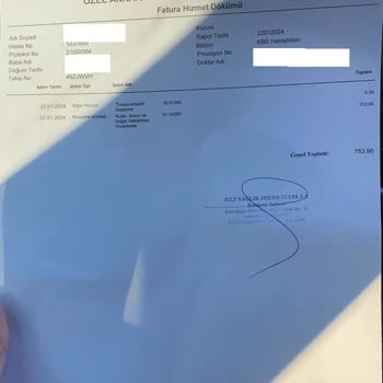 Medical Park Batıkent Tamamlayıcı Sigorta Olmasına Rağmen Ücret İstedi