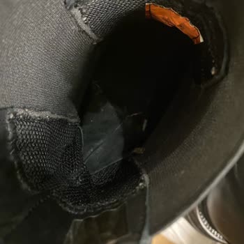 Yeşil Kundura Harley Davidson Bot İç Astarının Kalkması