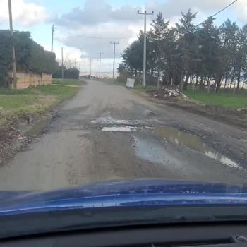 Silivri Belediyesi Yol Bozukluğundan Şikayetçiyiz