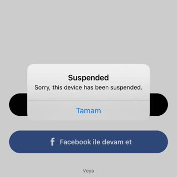 Hornet Sorry This Device Has Been Suspended