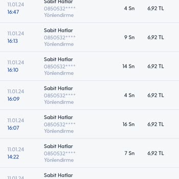 Turkcell Kafalarına Göre Yönlendirme Ücreti Kesmeleri
