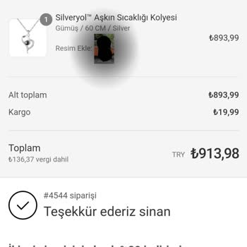 Silveryol Gümüş Yerine Çelik Ürün Gönderilmesi Ve İletişim Sorunları