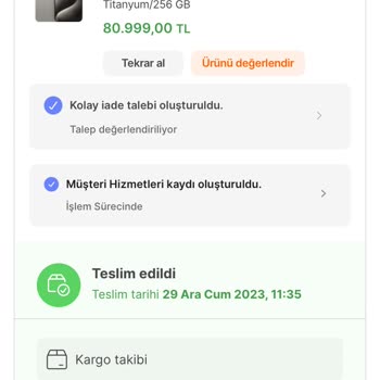 Hepsiburada Telefonu İade Etmeme Rağmen 81.000 TL Paramı İade Etmiyor