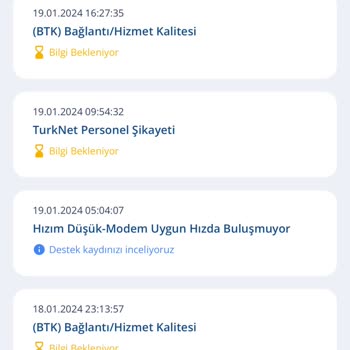 TurkNet Olmayan Çözüm Ekipleri