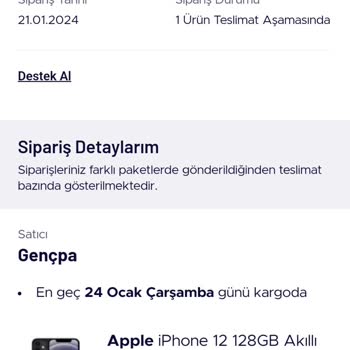 Teknosa Sipariş İptal Etmiyor.