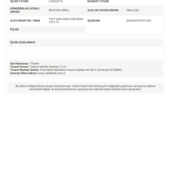 Sahibinden Param Güvende Mağduruyum