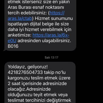 Aras Kargo Gaziemir Şubesi Mağduriyeti