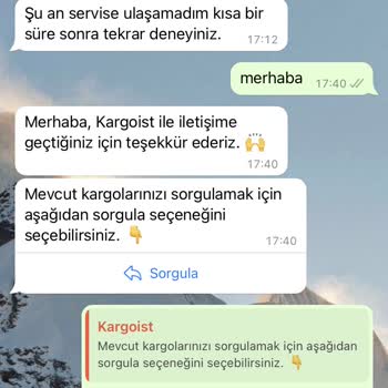 Kargoist Teslim Etmiyor İletişimi Engelliyor