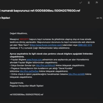 Pegasus Değişiklik Hakkımı Kullandırmamak İçin Beni Oyalıyor!