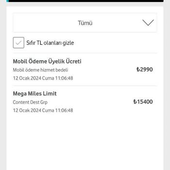 Mega Miles Ücret İadesini Arz Ve Talep Ediyorum
