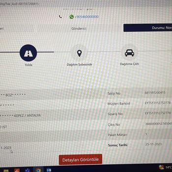 Eyyo Üzerinden Yapılan Siparişin Uzun Süre Teslim Edilmemesi