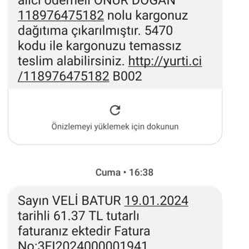 Opel Eksik Kargo Ve Gecikmeli Teslimat