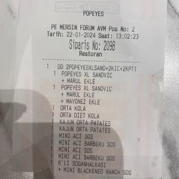 Popeyes Çalışanlar Son Derece Kaba