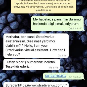 Stradivarius Online Sipariş Mağduriyeti