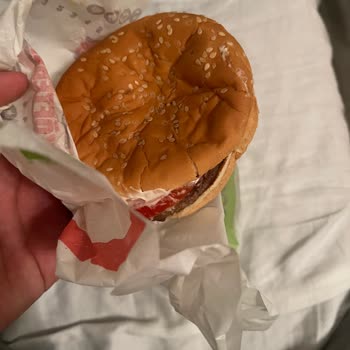 Burger King Soğuk Kötü Ürün Gönderen Burger