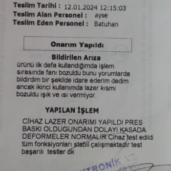 Torima Şirketinin Trendyol Üzerinden Satmış Olduğu Epilasyon Aleti