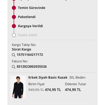 Sürat Kargo Kargomun Kaybolması Ve Çözüm Beklentim