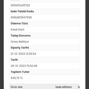 Rüzgar Botanik Online Botanik Mağazasından Ürün Gönderimi Ve İade Sorunları